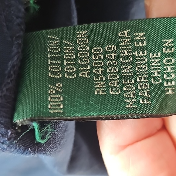 Nwt Ralph Lauren nautical cotton navy blue blazer Jacket sz 14 M L - Picture 9 of 13